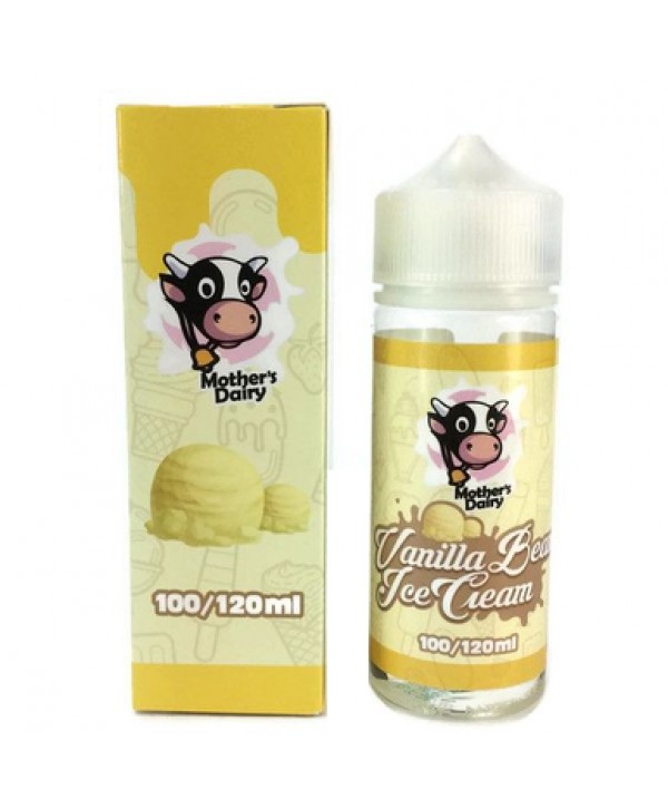 VANILLA BEAN ICECREAM E LIQUID BY MOTHERS DAIRY 100ML 70VG