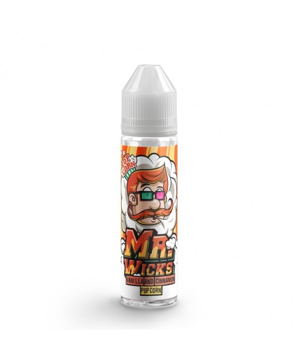 VANILLA AND CINNAMON POPCORN E LIQUID BY MR WICKS 50ML 70VG