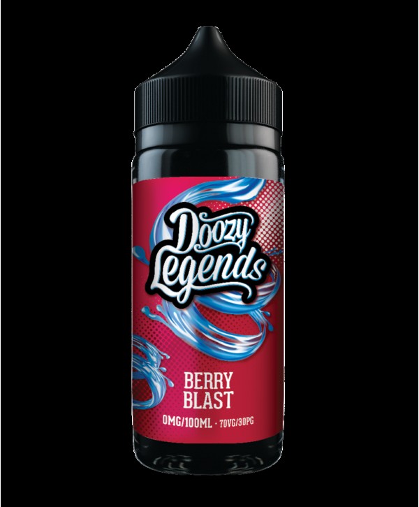 BERRY BLAST E LIQUID BY DOOZY VAPE CO LEGENDS 100ML 70VG