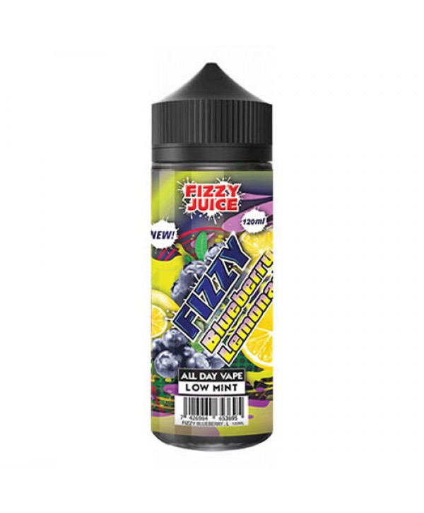 FIZZY BLUEBERRY LEMONADE E LIQUID BY FIZZY JUICE - MOHAWK & CO 100ML 70VG