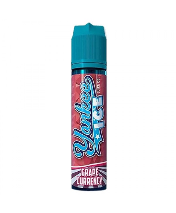 GRAPE CURRENCY E LIQUID BY YANKEE JUICE CO - ICE 50ML 70VG