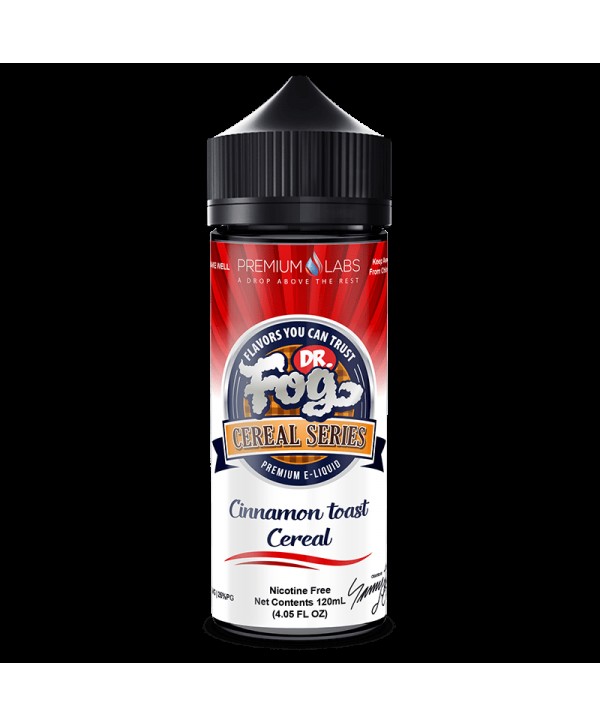 CINNAMON TOASTED CEREAL E LIQUID BY DR FOG 100ML 75VG