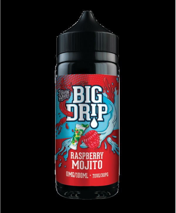 RASPBERRY MOJITO E LIQUID BY BIG DRIP - DOOZY VAPE 100ML 70VG