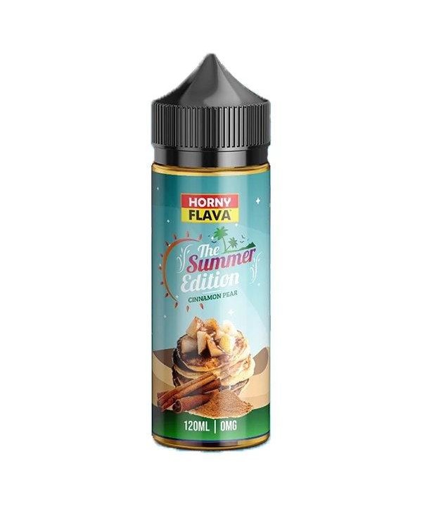 CINNAMON PEAR THE SUMMER EDITION E LIQUID BY HORNY FLAVA 100ML 70VG