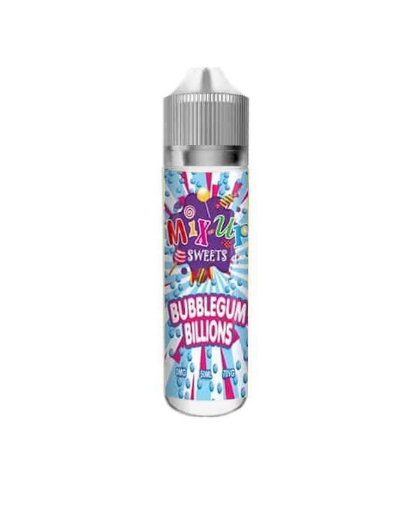 BUBBLEGUM E LIQUID BY MIX UP SWEETS 50ML 70VG