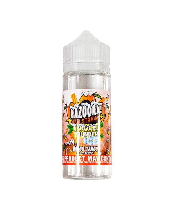 MANGO TANGO ICE TROPICAL THUNDER BY BAZOOKA ICE 100ML SHORT FILL