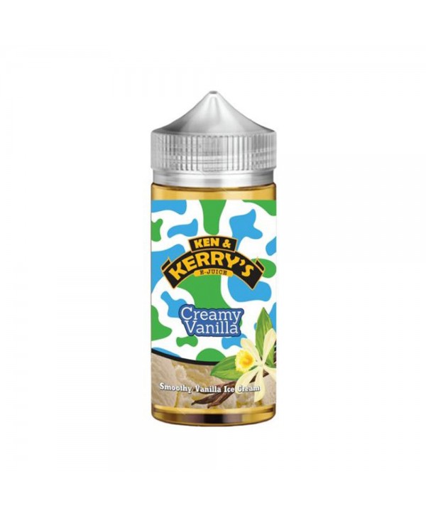 VANILLA E LIQUID BY KEN & KERRYS 100ML 60VG