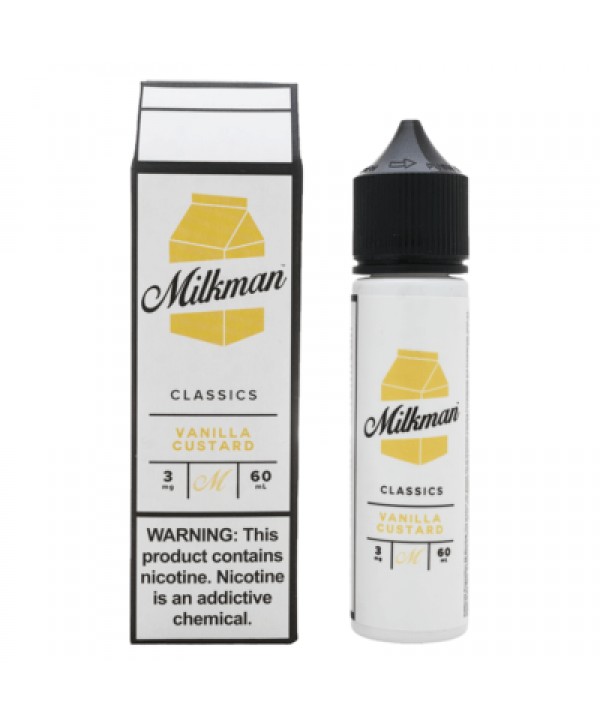 VANILLA CUSTARD E LIQUID BY THE MILKMAN - CLASSICS 50ML 70VG