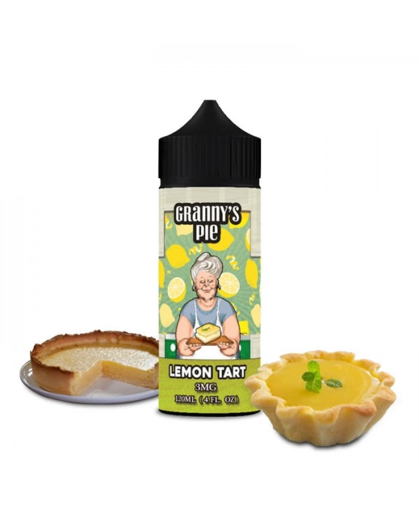 LEMON TART GRANNYS PIE E LIQUID BY VAPE BREAKFAST CLASSIC 100ML 70VG