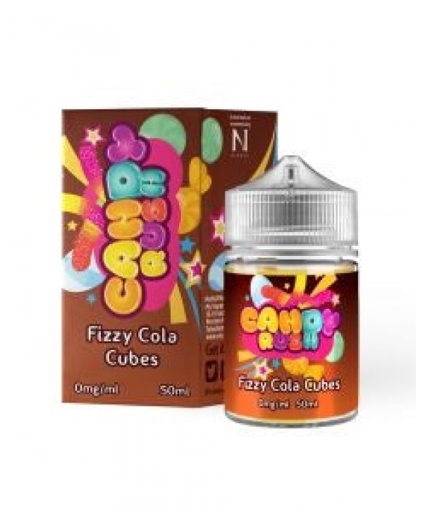 FIZZY COLA CUBES E LIQUID BY CANDY RUSH 50ML 80VG