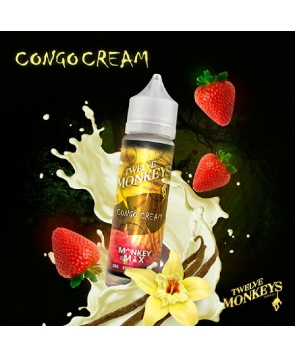 CONGO CREAM E LIQUID BY 12 MONKEYS 50ML 65VG