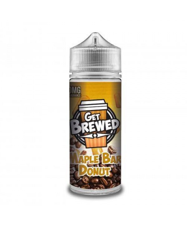 MAPLE BAR DONUT E LIQUID BY GET BREWED 100ML 70VG