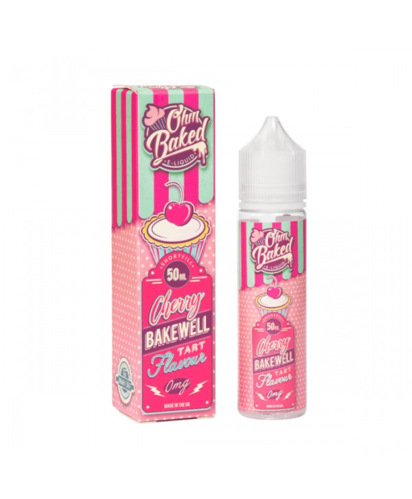 CHERRY BAKEWELL TART E LIQUID BY OHM BAKED 50ML 70VG