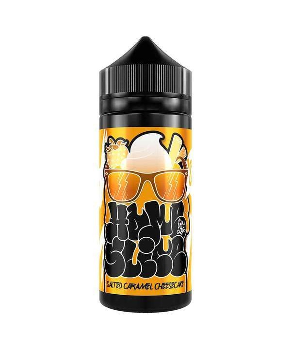 SALTED CARAMEL CHEESECAKE E LIQUID BY HOME SLICE 100ML 70VG