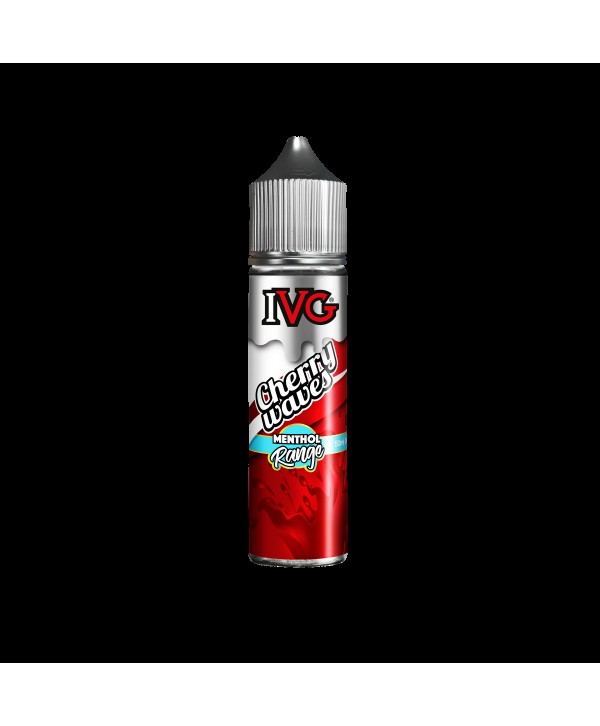 CHERRY WAVES E LIQUID BY I VG MENTHOL RANGE 50ML 70VG