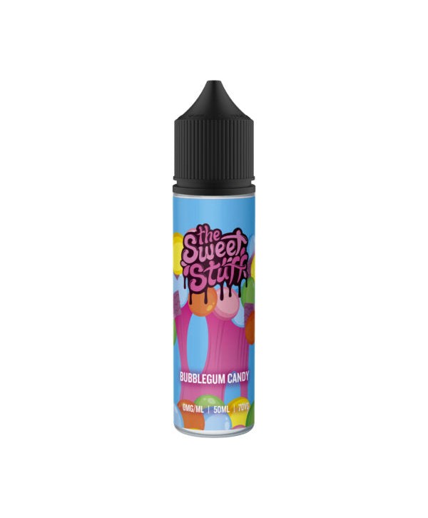 BUBBLEGUM CANDY E LIQUID BY THE SWEET STUFF 50ML 70VG