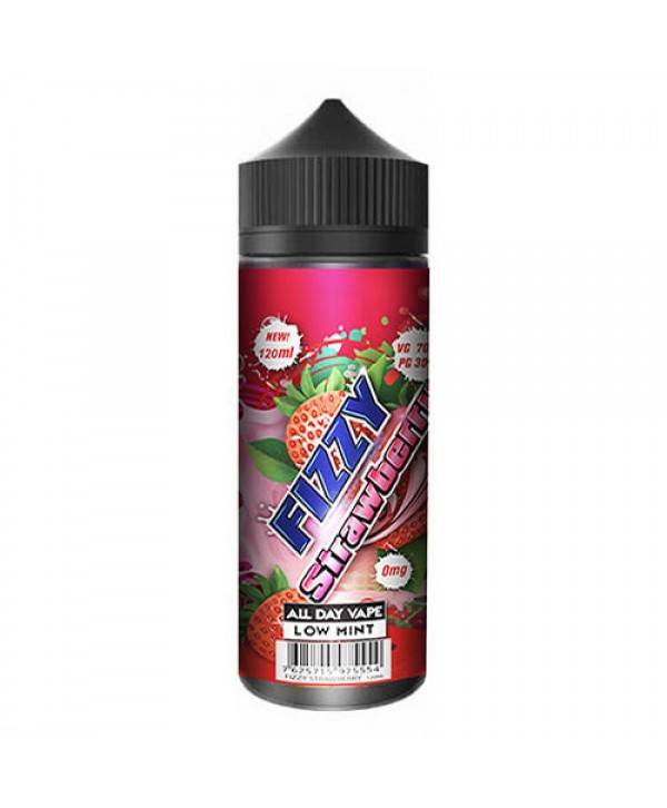 FIZZY STRAWBERRY E LIQUID BY FIZZY JUICE - MOHAWK & CO 100ML 70VG