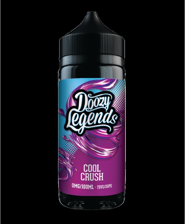 COOL CRUSH E LIQUID BY DOOZY VAPE CO LEGENDS 100ML 70VG