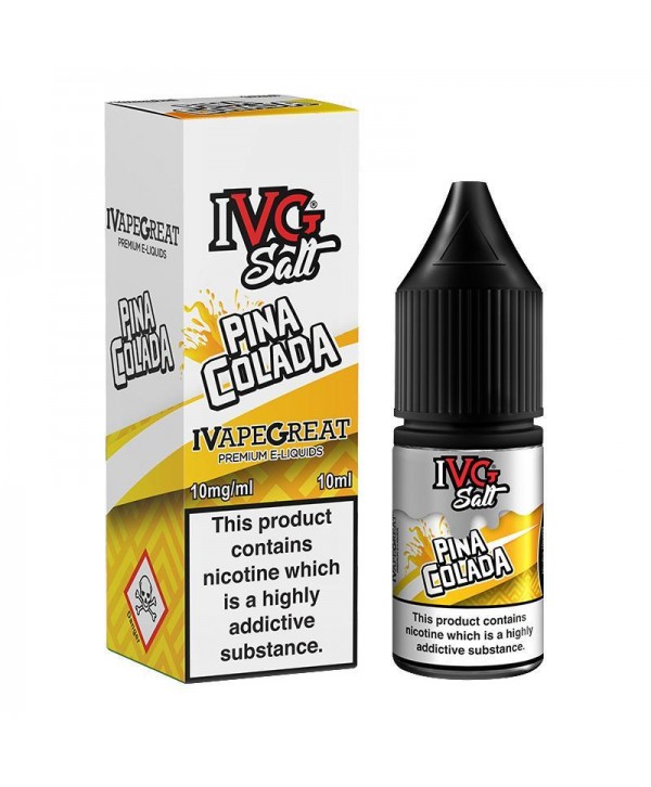 PINA COLADA NICOTINE SALT E-LIQUID BY I VG SALT