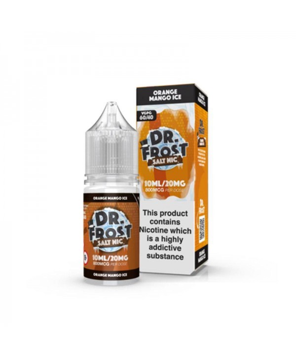 ORANGE MANGO ICE NICOTINE SALT E-LIQUID BY DR FROST