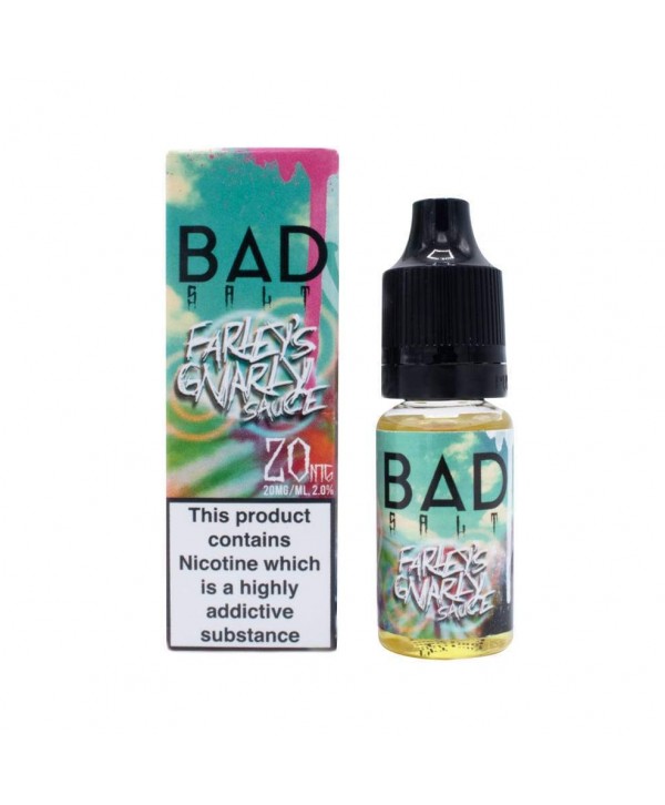 FARLEY'S GNARLY SAUCE NICOTINE SALT E-LIQUID BY BAD DRIP SALTS