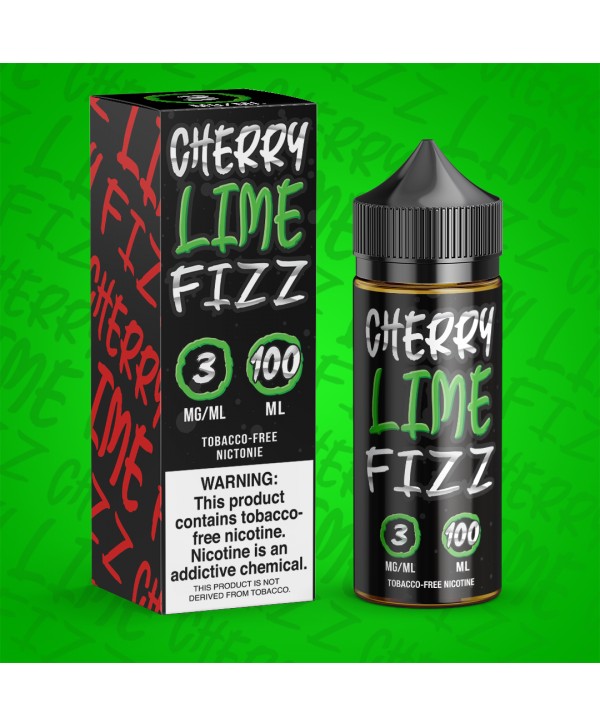 CHERRY LIME FIZZ E LIQUID BY JUICE MAN 100ML 70VG