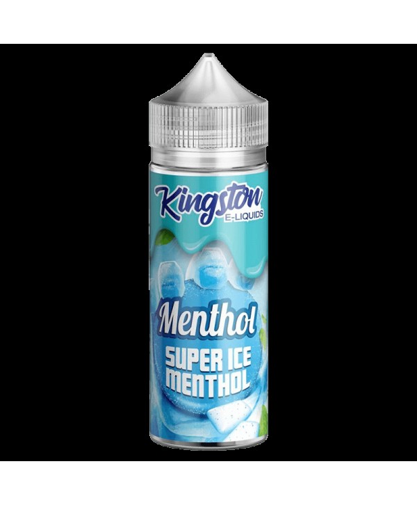 SUPER ICE MENTHOL E LIQUID KINGSTON MENTHOL 100ML 70VG