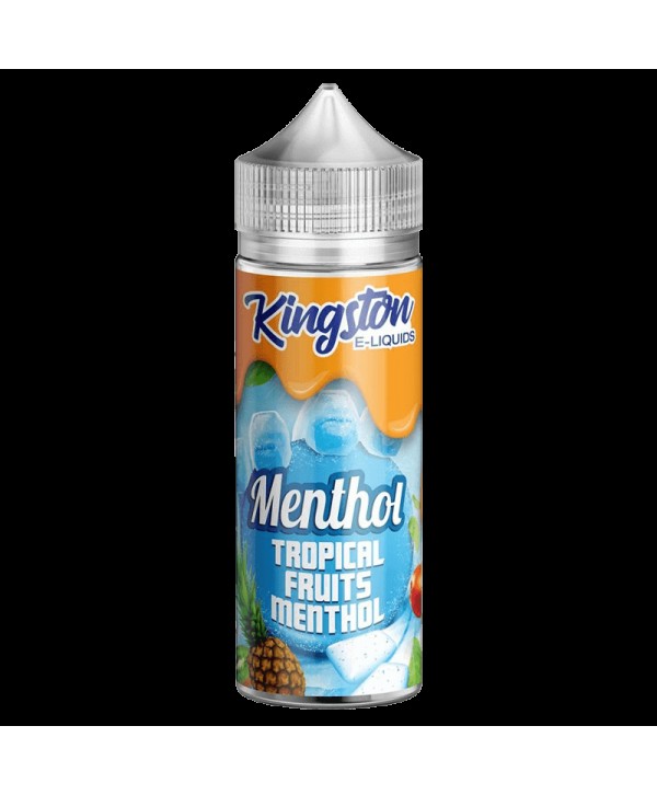 TROPICAL FRUITS E LIQUID KINGSTON MENTHOL 100ML 70VG