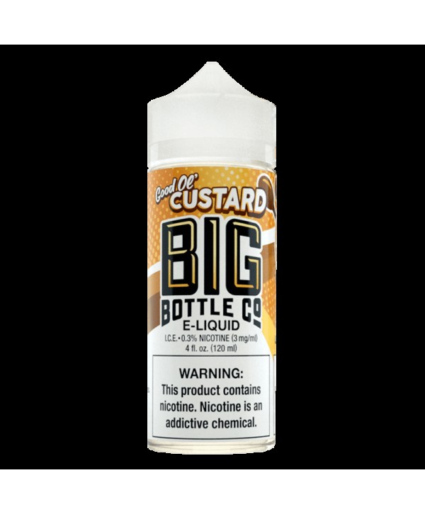 GOOD OL CUSTARD E LIQUID BY BIG BOTTLE CO 100ML 70VG