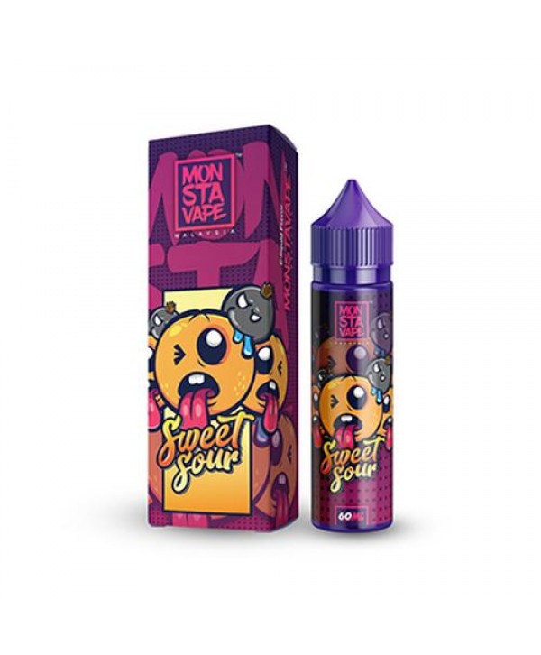 SWEET SOUR (NO MINT) E LIQUID BY MONSTAVAPE 50ML 70VG