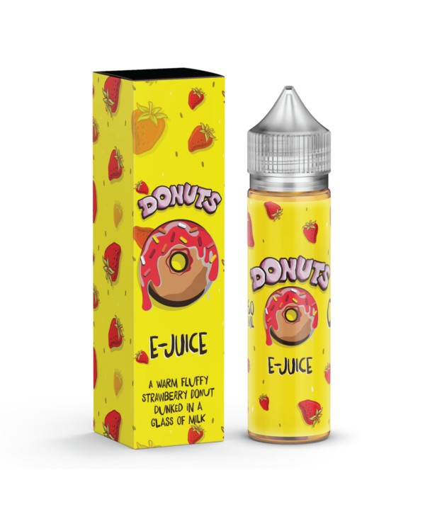 STRAWBERRY DONUTS E LIQUID BY MARINA VAPES - DONUTS 50ML 70VG