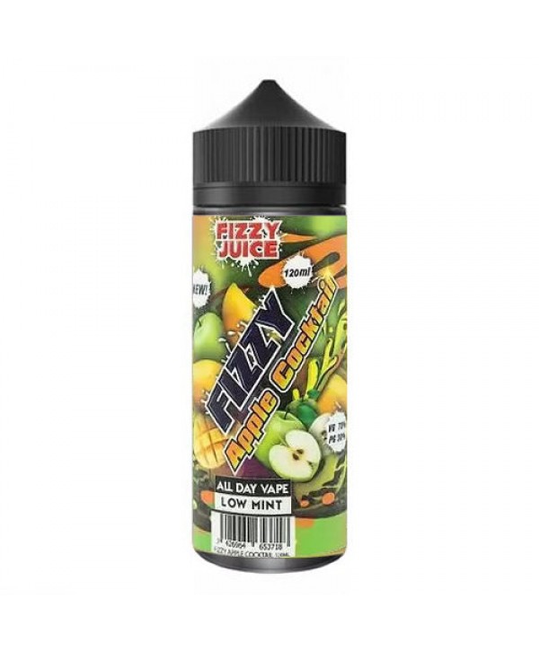 FIZZY APPLE COCKTAIL E LIQUID BY FIZZY JUICE - MOHAWK & CO 100ML 70VG