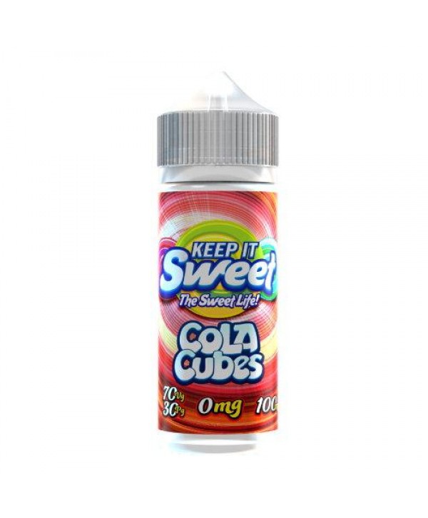 COLA CUBES E LIQUID BY KEEP IT SWEET 100ML 70VG