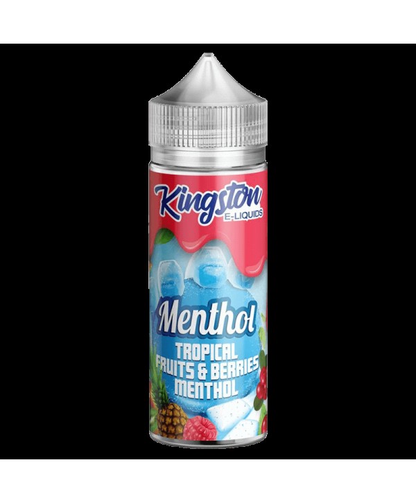 TROPICAL FRUITS & BERRIES E LIQUID KINGSTON MENTHOL 100ML 70VG