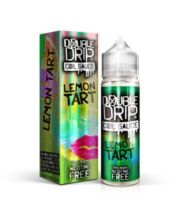 LEMON TART E LIQUID BY DOUBLE DRIP 50ML 80VG